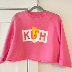 KITH x Power Rangers Cropped Crewneck Sweatshirt